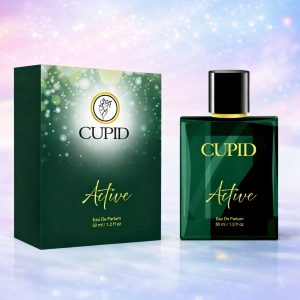 Cupid Luxury Men ACTIVE Perfume|Long Lasting Fresh Edp Fragrance Scent Liquid Perfume (50 Ml)