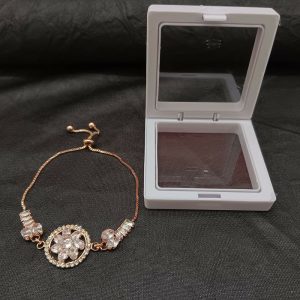 Luxury AD Floral Motif Bracelet for party wear