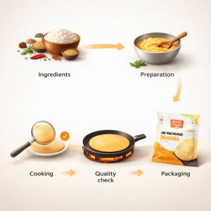 Naasta Baasta Jain Manchurian Khakhra - Crispy Ready to Eat Whole Wheat Snack (200 Gm)