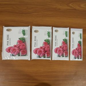 Pink Rose Incense Sticks Charcoal-Free Fragrance Agarbatti for Home Temple Pooja Meditation Prayer Aromatic Dhoop Sticks Pack
