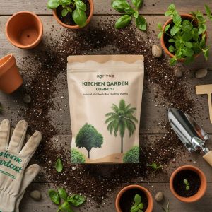 Kitchen Garden Compost For Home Gardening, Natural Nutrients For Healthy Plants (250 g)