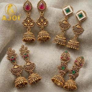 Antique Temple Gold Set of 4