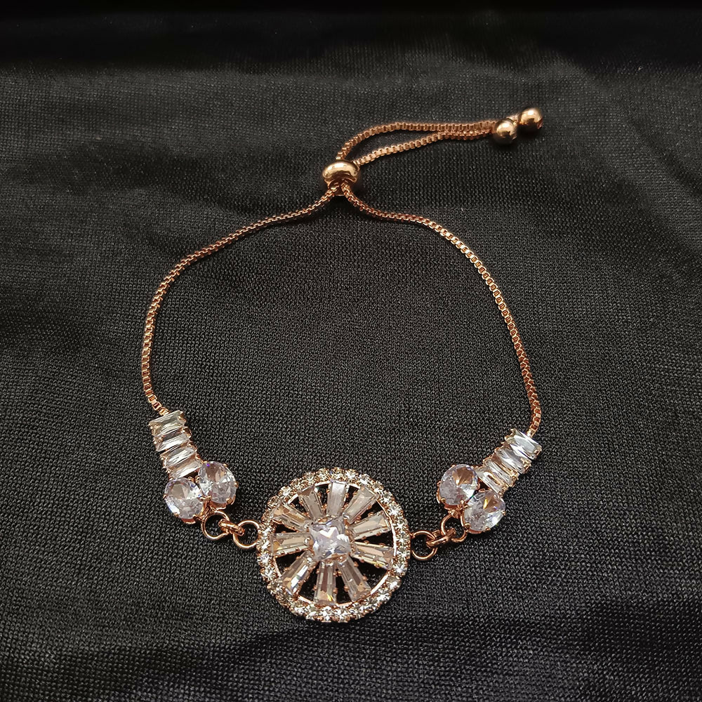 Designer AD Floral Bracelet Perfect for Gifting