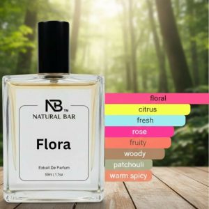 Flora Perfume Floral Citrus Fresh Long Lasting Gift (50 ml)