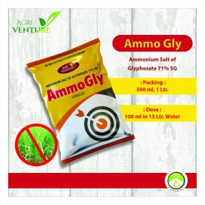 AGRIVENTURE AMMOGLY (Ammonium Salt of Glyphosote 71 % SG) Herbicide for the control of annual perennial, broadleaf and grassy weeds