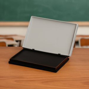 Camlin Deluxe Stamp Pad – Black Ink for Clear Impressions