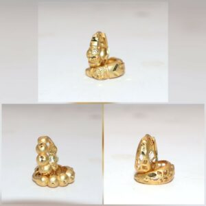 Gold Bali Earrings with AD bali Design kan ki bali Combo Pack of 3