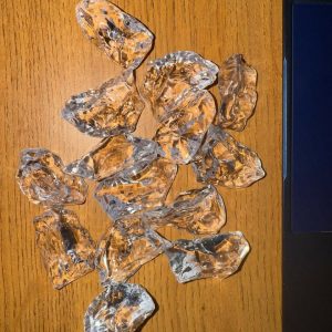 Clear Decorative Crystal Stones for Vases & Home Décor