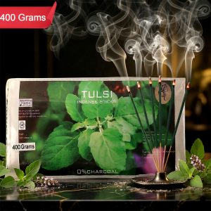 Tulsi Incense Sticks Natural Fragrance Incense for Prayer, Meditation & Home Aromatherapy