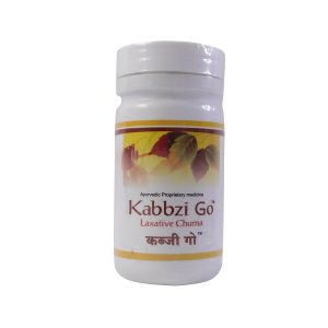 Kabbzi Go Laxative Churna – Ayurvedic Herbal Powder for Constipation Relief (10 Gm)