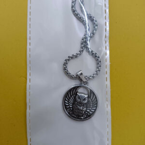 Owl Chain Pendant For Men
