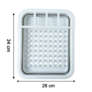 Foldable Plastic Dish Drying Rack (1 Pc)