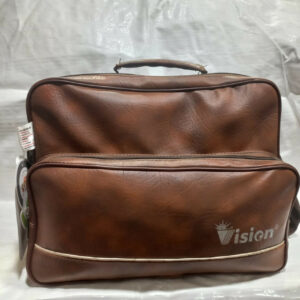 PREMIUM VISION BROWN LEATHER SLING BAG