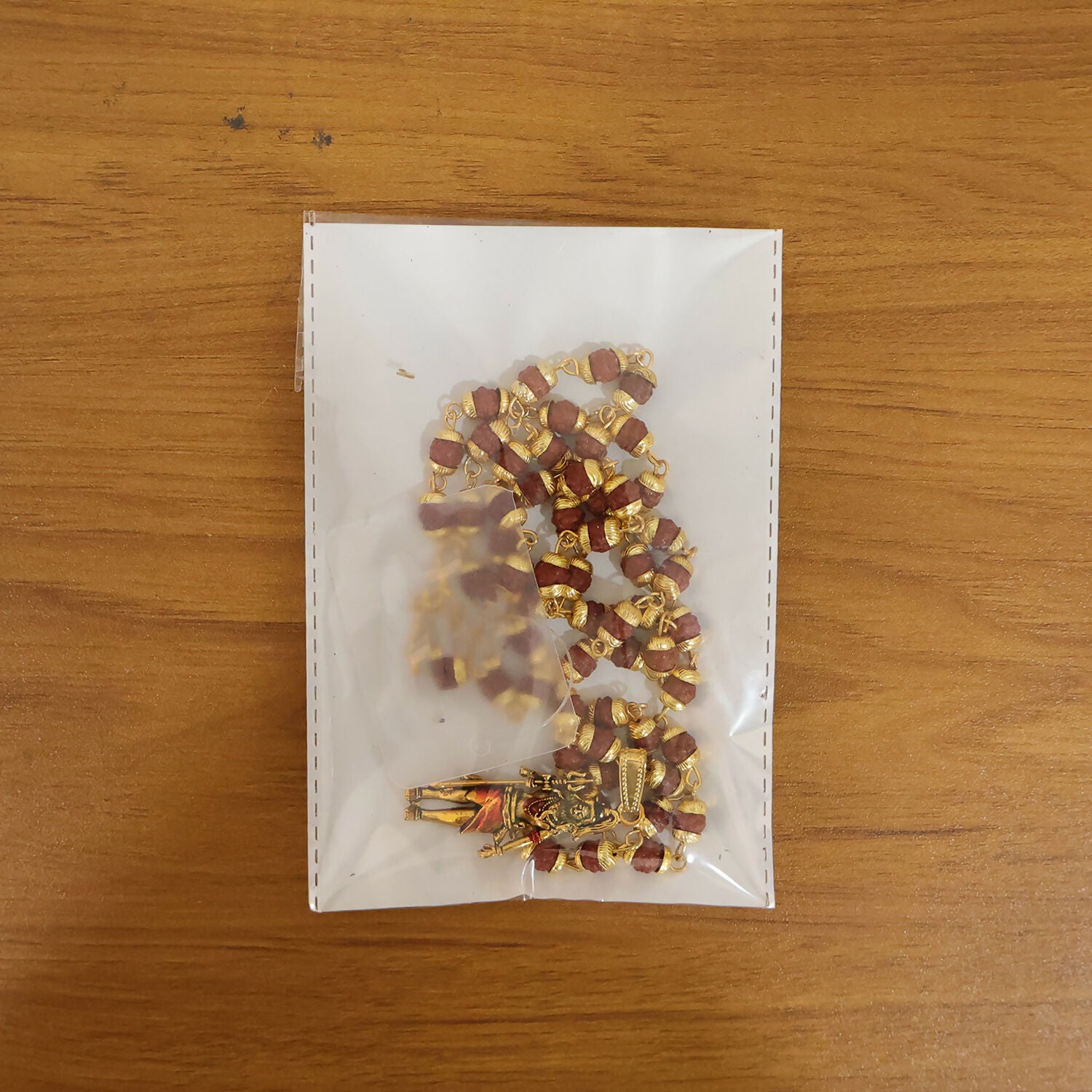 Mahadev Pendant with Rudraksha Necklace Combo - Image 6