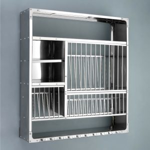 Stainless Steel Wall-Mounted Utensil Storage Rack Kitchen Organizer Model-DLX-3836