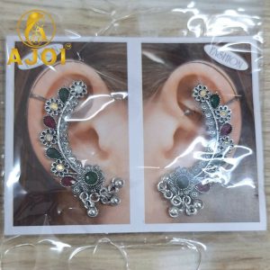 Elegant Heritage Silver Earrings