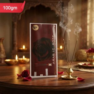 Arabic Rose Incense Sticks - Luxurious Floral Scent for Home & Meditation