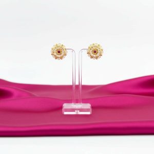 Party Wear Golden Jhumki | Elegant Ethnic Earrings for Girls