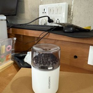 White RGB Volcano Humidifier USB Mist Diffuser with LED Ambient Light