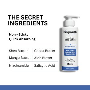 Super Bright Body Lotion for Dry Skin with Natural Butters (200 ml)