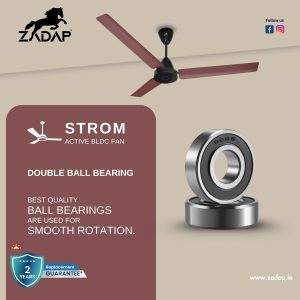Zadap STROM High Speed BLDC Ceiling Fan with Remote