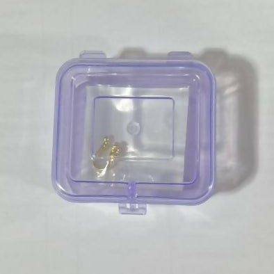 Double-Row Hoop/Pins (Two parallel lines of stones). Combo Pack of 2