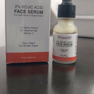 2% Kojic Acid Face Serum with Vitamin C for Dark Spots Glow All Skin Types (15 ml)