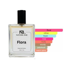 Flora Perfume Floral Citrus Fresh Long Lasting Gift (50 ml)