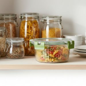 Bingo 1600ml Airtight Food Storage Container with Locking Lid