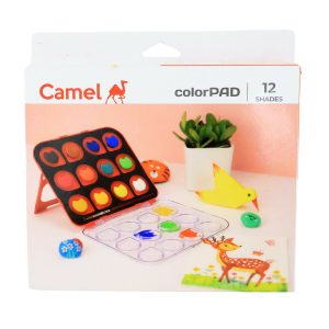 Camel ColorPad 12 Shades Watercolor Paint Set for Kids