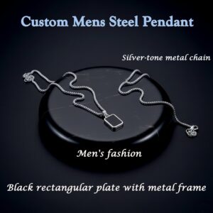 Customize / Personalized Premium Stainless-Steel Men’s Fashion Pendant Chain (1 Pc)