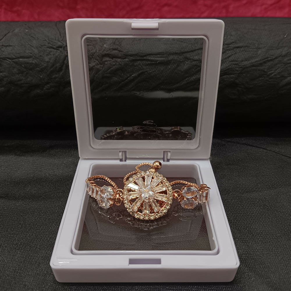 Designer AD Floral Bracelet Perfect for Gifting
