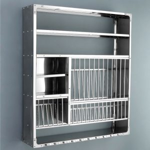 Wall Mount Kitchen Utensils Dish Rack DLX-4836