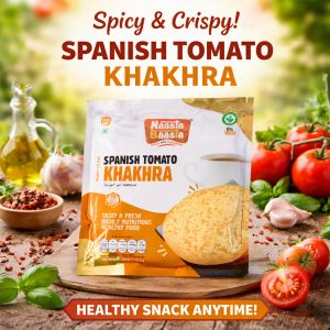 Naasta Baasta Spanish Tomato Khakhra – Tasty & Fresh Highly Nutritious Healthy Food (200Gm)