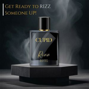 Cupid Luxury Men Rizz Perfume|Long Lasting Fresh Citrusy & Woody Edp Fragrance Scent Liquid Perfume (50 Ml)