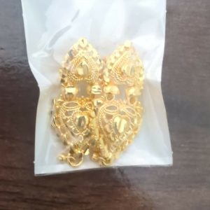 Ethnic Golden Drop Jhumka Earrings | Girls & Women Special