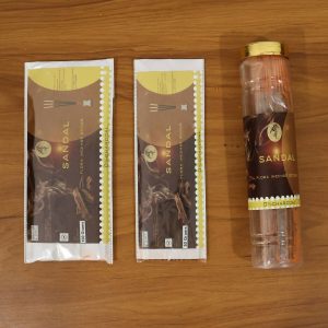 Sandal Flora Incense Sticks Creamy Sandalwood Aroma for Meditation & Rituals