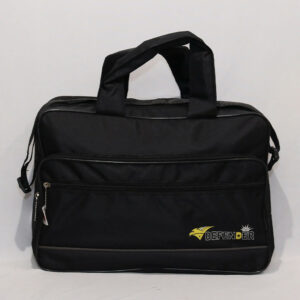 Defender Laptop Bag 15.5 Inch – Office Laptop Briefcase with Shoulder Strap (Black)