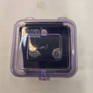 AD Pave Leaf Stud Earrings for women and girls