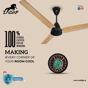 Zadap STROM High Speed BLDC Ceiling Fan with Remote