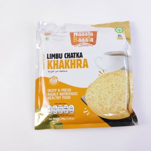 Naasta Baasta Limbu Chatka Khakhra Ready to Eat Tangy & Healthy Snack (200gm)