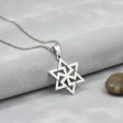 Geometric Star Chain Pendant for Men & Women