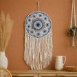 Handcrafted Dream Catcher Wall Hanging with Feathers Boho Decor